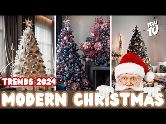 2024 Christmas Tree Decoration Ideas | Modern, Elegant, DIY & Budget Friendly Tips