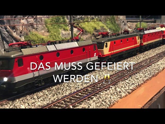 Modelleisenbahn H0 - Fahrbetrieb Oktober 2020