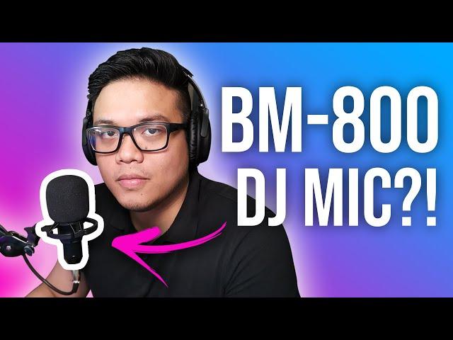 Best Settings for BM800: Sound like a DJ for FREE with NO phantom power NO audio interface in OBS!