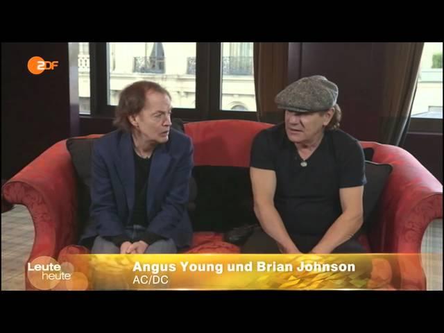 AC/DC, German TV, ZDF, 2014-November-12