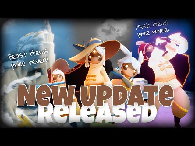 NEW Update Released! - Price reveal - Feast & Music items ️ | Sky cotl | Noob Mode