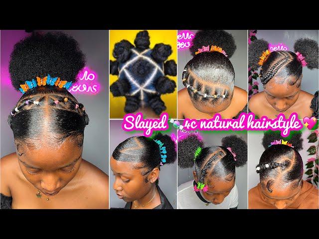 slayed  4 Type Natural Hairstyles I Find On Pinterest  + 𝐒𝐥𝐚𝐲𝐞𝐝 edges | Latest hairstyles 