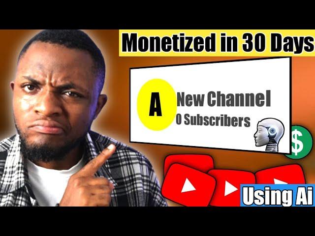 I created a secret YouTube channel with Ai and got monetized in 30 Days