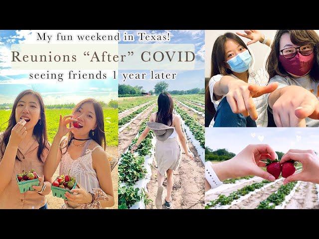 When the class of 2020 finally reunites, 1 year after COVID | Reunion vlog ft. UT Austin