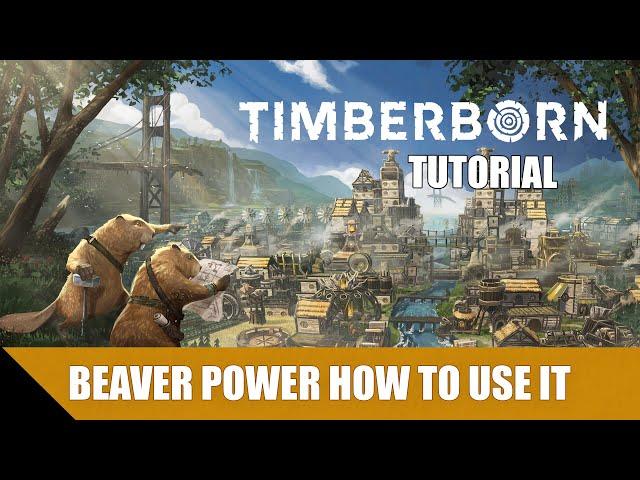 How To Make Power and Use Batteries | Timberborn Update 6 Tutorial Tips