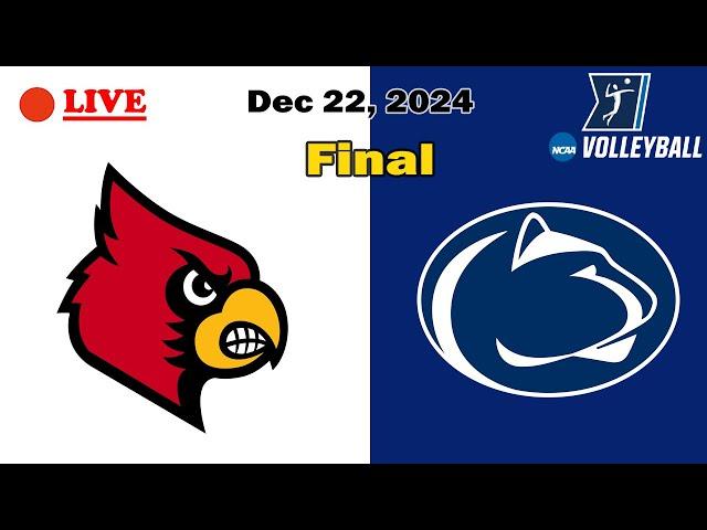 Louisville vs. Penn State LIVE (Final) Dec 22, 2024 | NCAA Women's Volleyball 2024