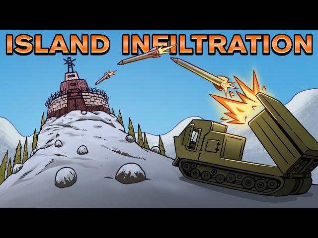 Invading The Snow Island - RUST