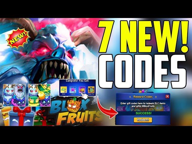 ️ALL NEW!!️ BLOX FRUITS CODES 2025 - CODES FOR BLOX FRUITS - BLOX FRUITS