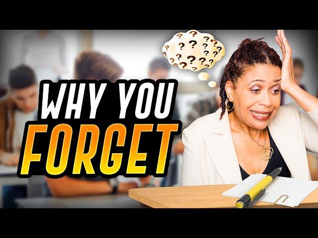 Always Forgetting? It may Be a Working Memory Problem