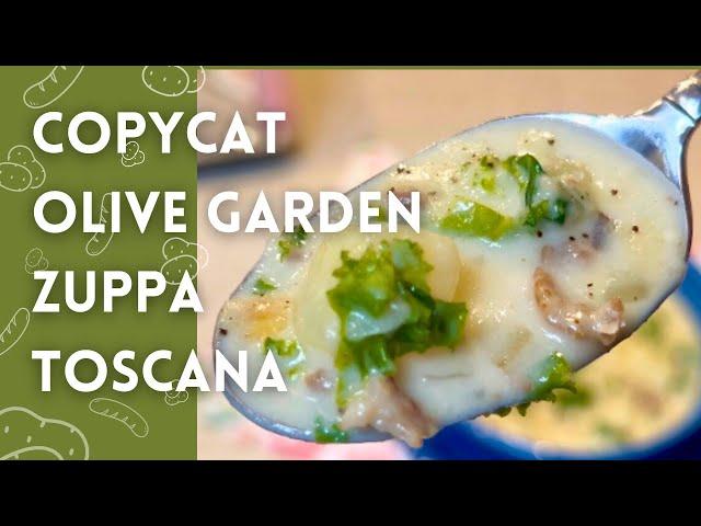 Zuppa Toscana Soup | Copycat Recipe | Ginger Snap Kitchen