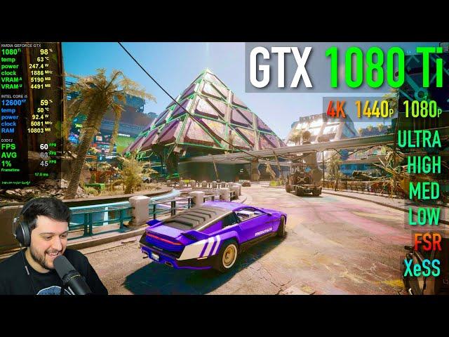 GTX 1080 Ti - Cyberpunk 2077 2.2 - This GPU Refuses to Die!!