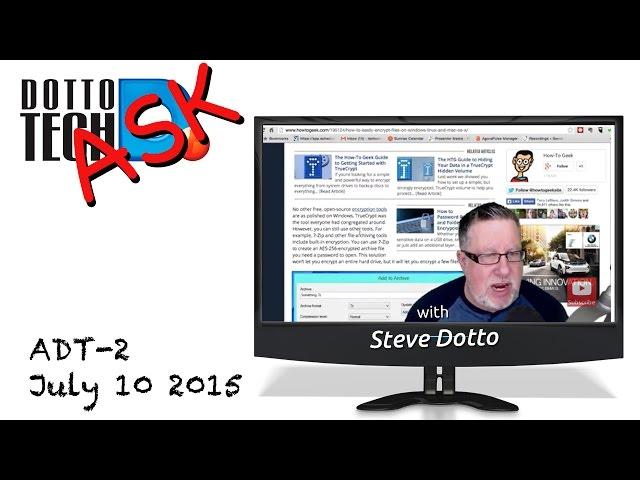 Ask Dotto Tech #2