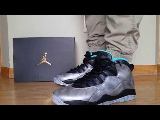 NIKE AIR JORDAN 10 X RETRO 30TH AS ALL-STAR STATUE OF LADY LIBERTY NYC 2015 ON FEET REVIEW HEAT!