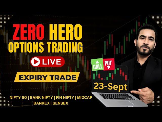 Midcap nifty option trading | Monday | Bankex Expiry Trade Setup 23sept | #livetrading