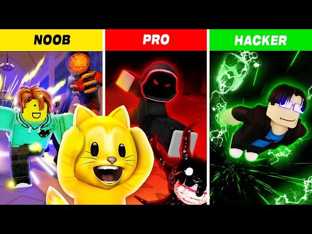 DOORS NOOB vs PRO vs HACKER?!