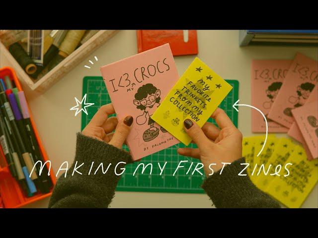 learn how to make zines with me 