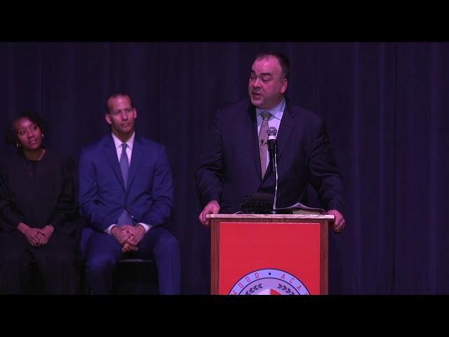 Cook County Assessor Fritz Kaegi Swearing-in Ceremony