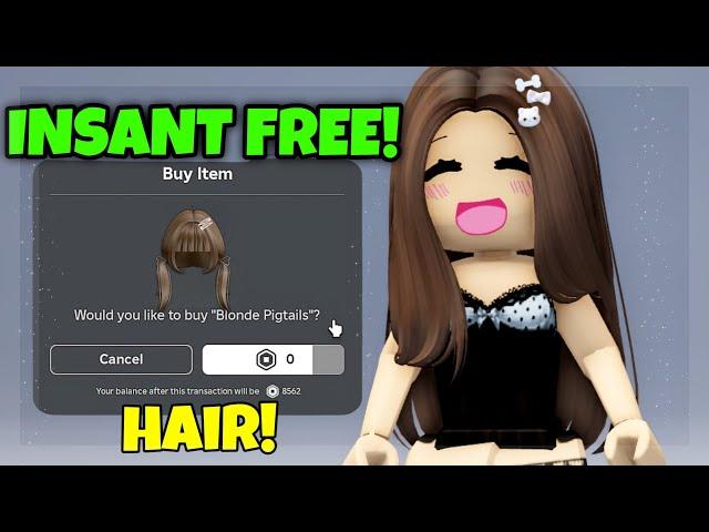 INSTANT FREE HAIR & ITEMS ROBLOX