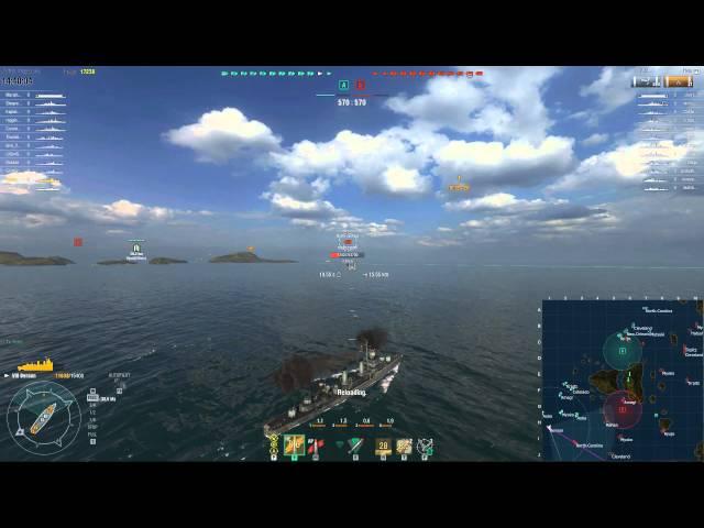 World of Warships: How to Offensively Utilize Smokes - Benson Commentary