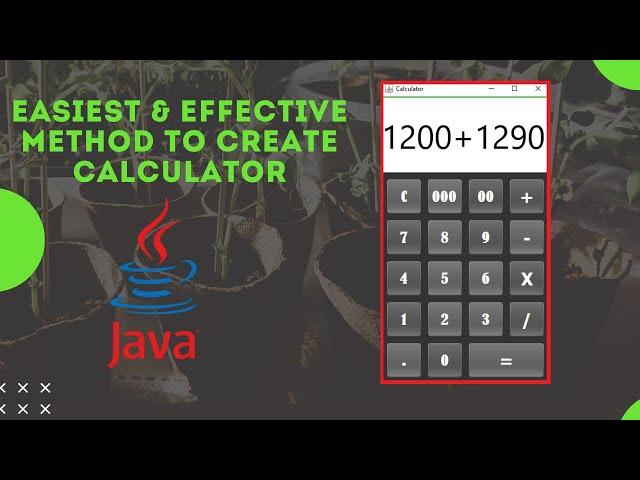 How to create calculator in java | how to develop calculator | Learn JAVA Programming | IGTech