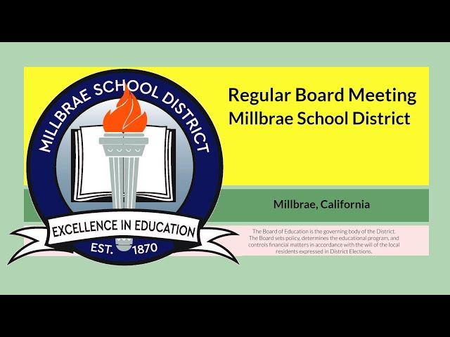 MESD Board Meeting - June 3, 2025