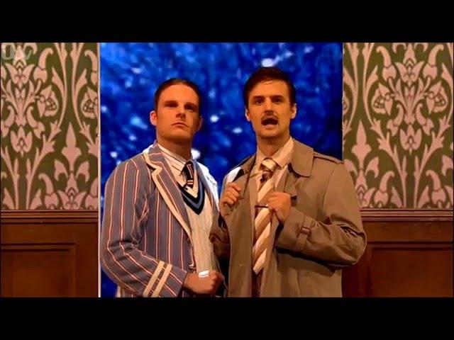 The Play that Goes Wrong performing at The Royal Variety Performance 2015