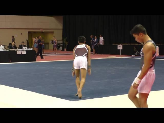 Yul Moldauer - Floor Exercise - 2015 Men's Junior Olympic Championships