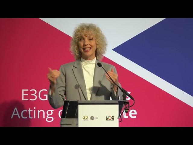 E3G State of Climate Politics 2024 / 2 - Jennifer Morgan / Road to COP30