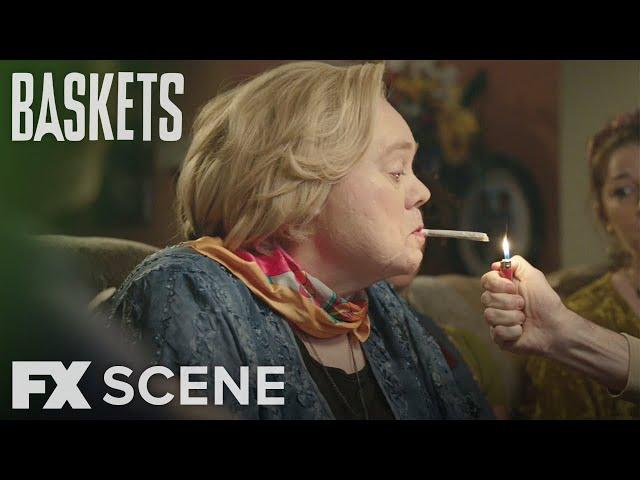 Baskets | Season 3 Ep. 6: Christine Smokes Scene | FX