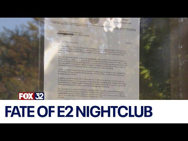 E2 nightclub building set for demolition amid structural issues