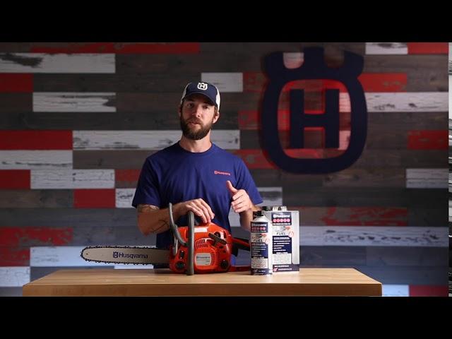 How to Fill Your Chainsaw's Fuel Tank | Husqvarna