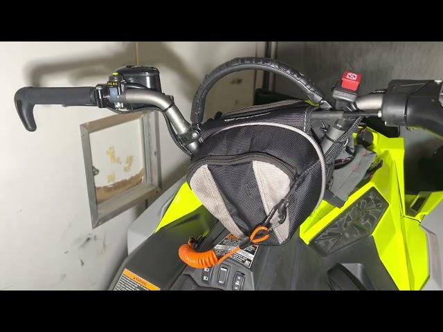 Powermadd Riser install on a Polaris 850 Khaos