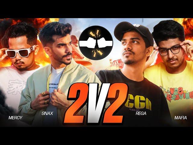 THE MOST INTENSE 2v2 TDM BATTLE  - SNAX MERCY VS REGA MAFIA