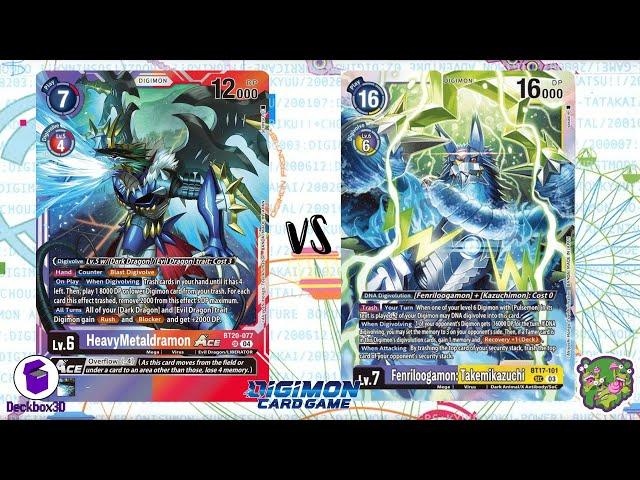 DIGIMON TCG: Local match HeavyMetaldramon (Purple) vs Takemikazuchi (Purple) | THIRD IMPACT