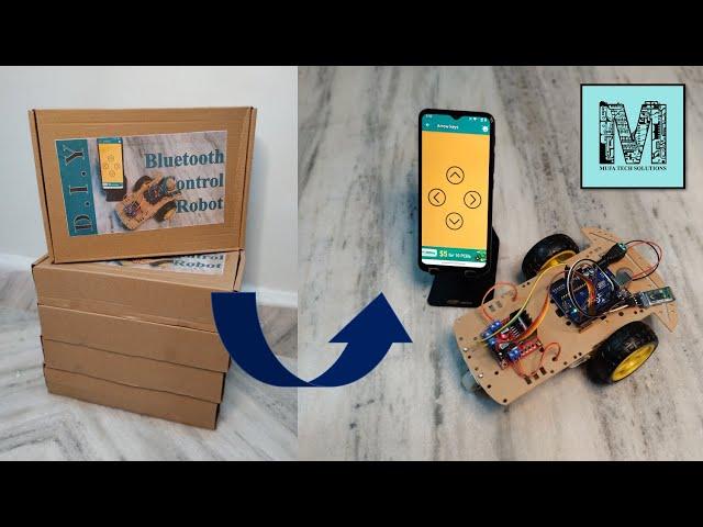 DIY Bluetooth Control Robot | MUFA ELECTRONICS