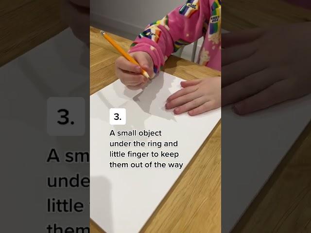 Pencil Grip Tricks #pencilgrip ️