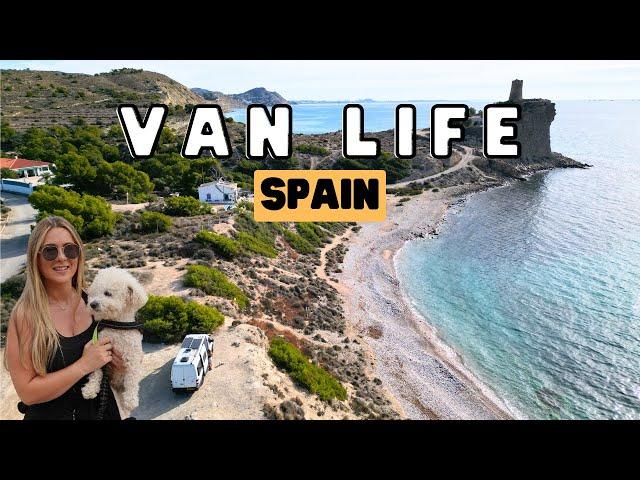 Exploring Spain's BEST FREE camping spots - Van Life Europe S5 Ep6