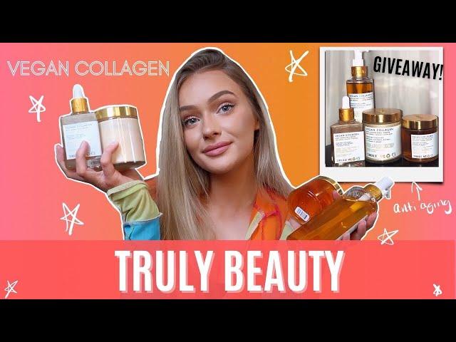 SHOULD YOU BUY TRULY BEAUTY ANTI-AGING VEGAN COLLAGEN PRODUCTS? | Viral on Tik Tok + GIVEAWAY!