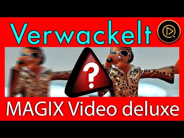 Verwackelte Videos in MAGIX Video deluxe stabilisieren (entwackeln) - und das mit max. zwei Klicks.