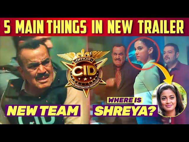 5 Things to Notice in CID 2 New Promo | New Scenes & Trailer | Season 2 | Sony TV Daya Abhijeet ACP