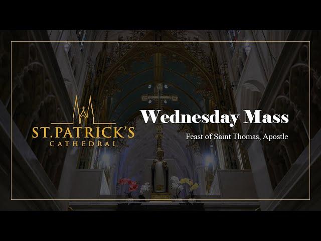 Wednesday Mass - July 3rd 2024