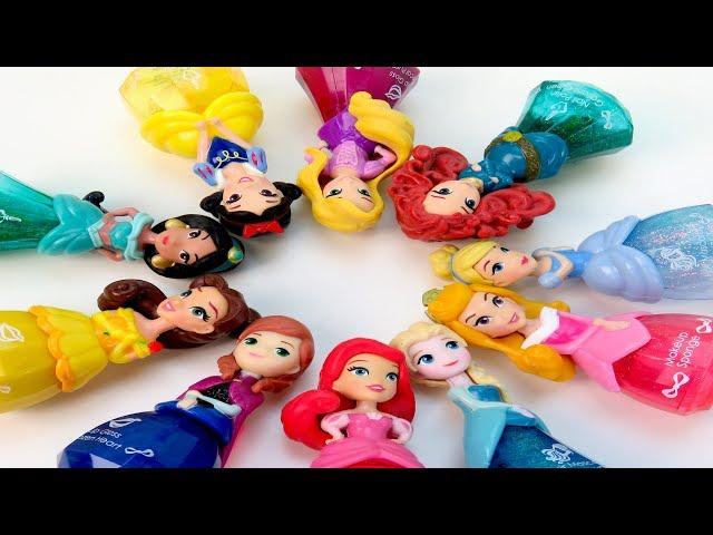 Princess Makeup Lip Gloss Nail Polish Dolls | C Kavala Disney Princess