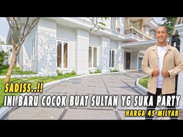 COCOK BUAT SULTAN YANG SUKA PARTY | HALAMAN, TERAS DAN KOLAM RENANG BESAR.