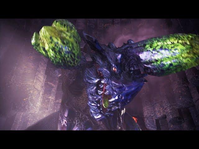 Monster Hunter World: Iceborne - Brachydios Boss Fight (Solo / Longsword)