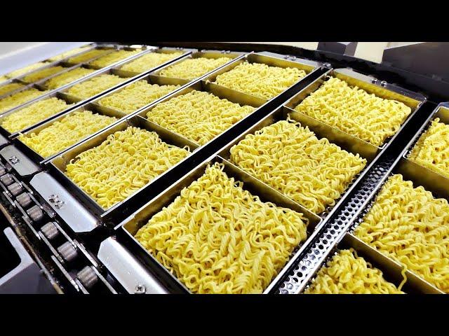 How INSTANT NOODLES Are Made in Factories | 1 BILLION NOODLES EVERY YEAR!