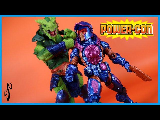 Power-Con 2023 MOTU Tribute Cosmic Legions Outpost Zaxxius OPOR-A-TIV83 Action Figure Review