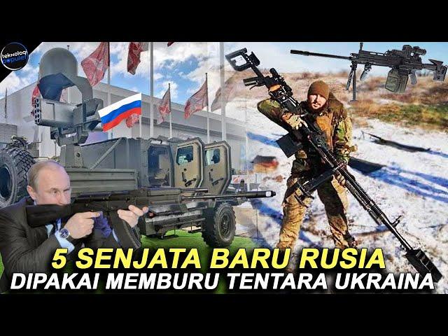 ADA DRONE HINGGA ROBOT MIRIP KATAK! Intip 5 Senjata Baru Rusia Siap Dipakai Melawan Tentara Ukraina