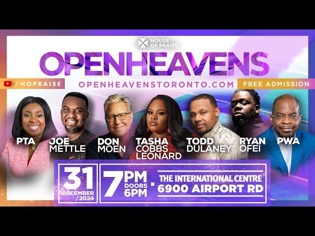 Open Heavens Toronto 2024