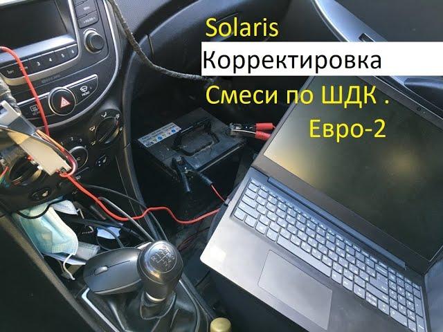 Проверка смеси Solaris,настройка по ШДК,Подготовил прошивку,накатываю логи коректирую смесь