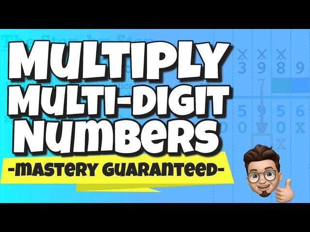 How to Multiply Multi Digit Numbers| Multiplication 5th Grade